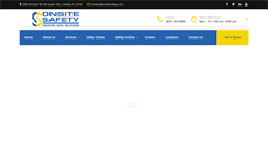 Desktop Screenshot of onsitesafety.com